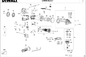 Ротор Dewalt для шлифовальных машин DWE4233, DWE4235, DWE4237