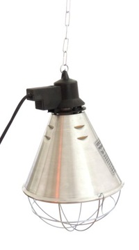 OPRAWA LAMPA GRZEWCZA E27 PROMIENNIK + KWOKA 125W