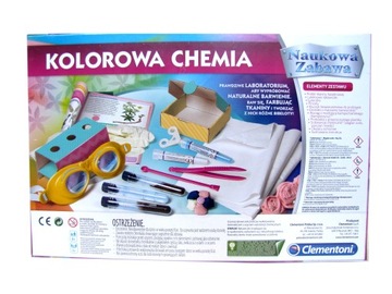 COLOR CHEMISTRY крашение тканей CLEMENTONI SCIENCE