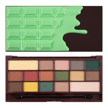 MakeUp Revolution Heart Chocolate Mint Paleta Cien