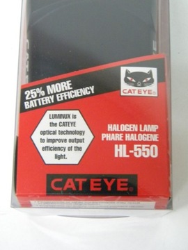 ФОНАРЬ ПЕРЕДНИЙ CATEYE HL-550 ГАЛОГЕН /M64/