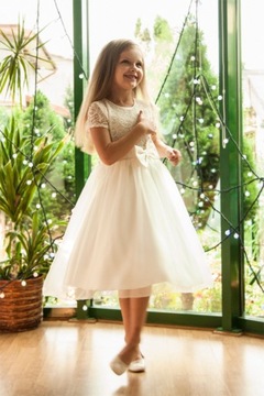 Sukienka dla dziewczynki na wesele bal druhna 98 купить с доставкой​ из  Польши​ с Allegro на FastBox 8977808169