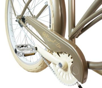 Женский велосипед Beach Cruiser 26 женщин MOCCA RoyalBi 3 скорости Shimano gold