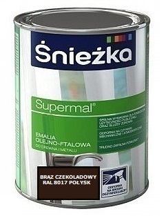 SUPERMAL EMALIA OLEJNO-FTALOWA BRĄZ CZEKOLAD 5L