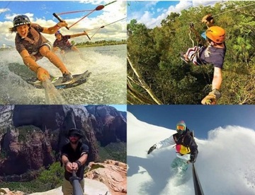 SOLIDNY MONOPOD wysięgnik RAMIĘ uchwyt stick GoPro