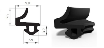 Уплотнитель оконный VEKA S-835X