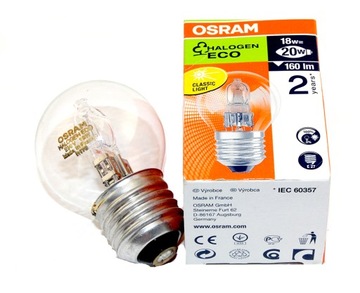 OSRAM ŻARÓWKA HALOGEN 64541 ECO 18W=20W E27 230V