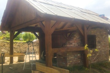 ALTANKA DOMEK, ALTANA ZADASZENIE WIATA GRILL 4/3 m