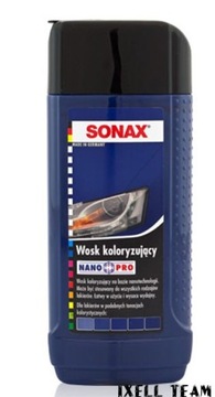 SONAX 250 мл цветной воск 6 ЦВЕТОВ на выбор Полироль+Воск Цвет 944