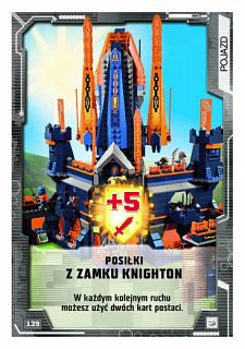 karta nr 139 posilki zamku lego nexo knights 2