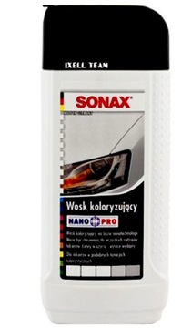 SONAX NANO PRO ЧЕРНЫЙ КРАСОЧНЫЙ ВОСК 250 МЛ