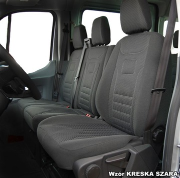 Fiat Ducato Boxer Jumper II III 2+1 ВЕЛЮРОВЫЕ ЧЕХЛЫ