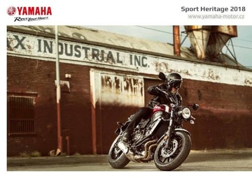 Yamaha Sport Heritage prospekt 2018 motocykl skute