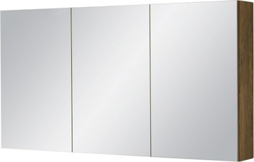 FOKUS szafka z lustrem 120cm antyczne drewno