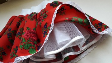 Юбка краковский горец для девочек, размеры