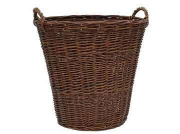 Kosz gospodarczy, na liście owoce drewno 50cm DUŻY