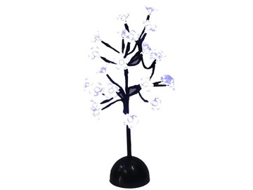 ŚWIECĄCE DRZEWKO SZCZĘŚCIA 35cm 24 LED ( WH) + BAT