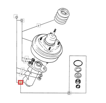 POMPKA JCB 3CX 4CX HAMULCOWA SERVO 15/920389 OEM !