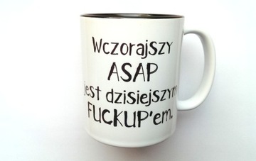KUBEK ASAP z CZARNYM WNĘTRZEM