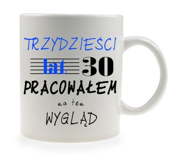 KUBKI Z NADRUKIEM PREZENT NA URODZINY KUBEK 450 ml