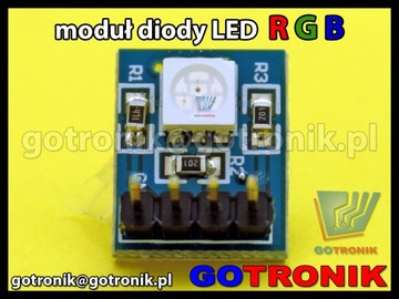 Модуль с RGB светодиодом 5050 для АРВ PIC Arduino |112