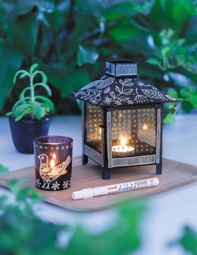 Маркер масляный UNI PX21 черный 0,8-1,2 мм