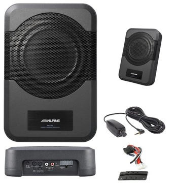 ALPINE PWE-S8 SKRZYNIA SUBWOOFER AKTYWNY 240W