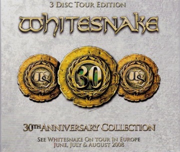 3 CD- WHITESNAKE- 30TH ANNIVERSARY COLLECTION BEST NAJWIĘKSZE PRZEBOJE