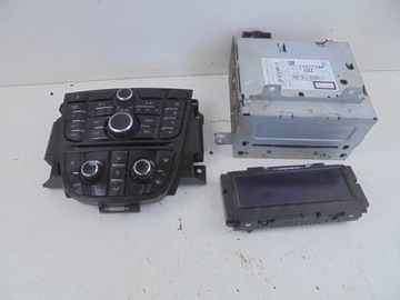 RADIO CD 22877394 WYŚWIETLACZ PANEL OPEL ASTRA IV