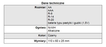 ТЕСТЕР ИЗМЕРИТЕЛЯ АККУМУЛЯТОРА AA AAA R14