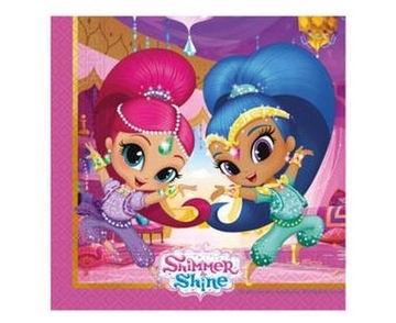 SERWETKI PAPIEROWE SHIMMER AND SHINE 20sztuk