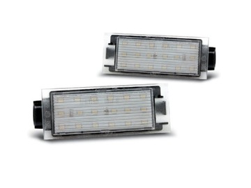 RENAULT MEGANE 3 Lampki LED tablicy rejestracji