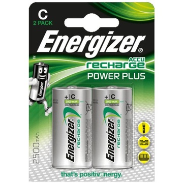 Никель-металлогидридный (NiMH) аккумулятор Energizer C (R14) 2500 мАч 2