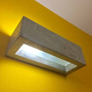 Kinkiet z betonu Lampa betonowa BETON 17cm