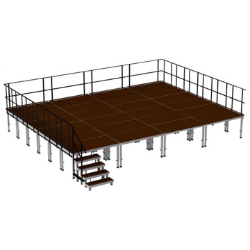 Alustage Scena 8x6m Podest Estrada Kompletna