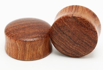 Plug tunel drewniany ORGANIC drewno bio 8mm