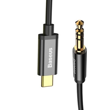 КАБЕЛЬ BASEUS AUDIO JACK 3,5 ММ — USB-C 1,2 М