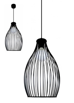 Lampa Wisząca LOFT VINTAGE Druciana Oprawa E27