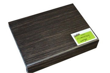 PARAPET WEWNĘTRZNY KOMOROWY PCV WENGE 20 CM