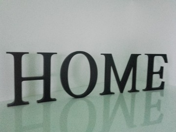 ДОМ ЛЮБОВЬ 20СМ ТОЛЩИНА 2СМ 3D НАДПИСЬ НА СТЕНЕ