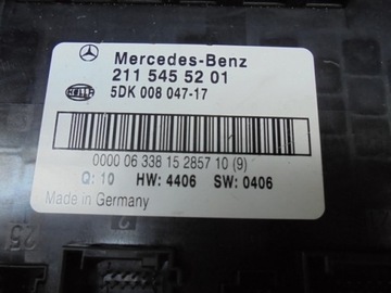 2115455201 Сам модуль Mercedes w211/w219