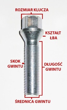 ВИНТЫ КОЛЕСНЫЕ для дисков 14x1,25x60 BMW F21 F35 5 F10 F18