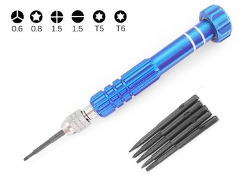 Отвертка IPHONE PENTALOBE 0,8 torx T5 T6 - + Y 0,6