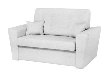Sofa II Porto biała rozkładana łóżko spanie RIBES