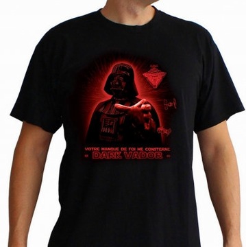 STAR WARS Gwiezdne Wojny Lord VADER T-shirt Koszulka Czarna LICENCJA