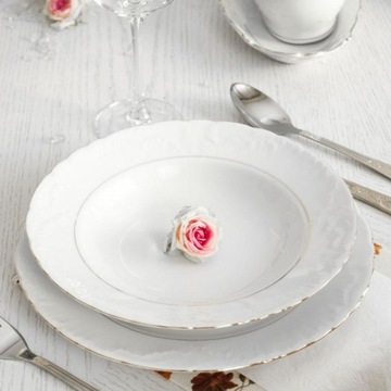 3604 СОУСНИК 500 мл Golden Line ROCOCO PORCELANA ĆMIELÓW MALCER