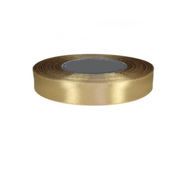 Tasiemka satynowa 12mm 32mb KAWA Z MLEKIEM 8126