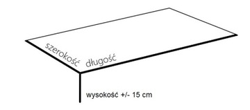 ПРОСТЫНЯ ТРИКОТАЖНАЯ 120х60см С ПОКРЫТИЕМ В РЕБРУТКУ