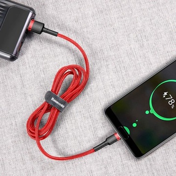 Кабель BASEUS KEVLAR ENHANCED 2A 2M USB TYPE C