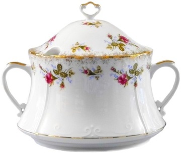 001 KAMELIA SERWIS OBIADOWY 12/45 MALCER PORCELANA